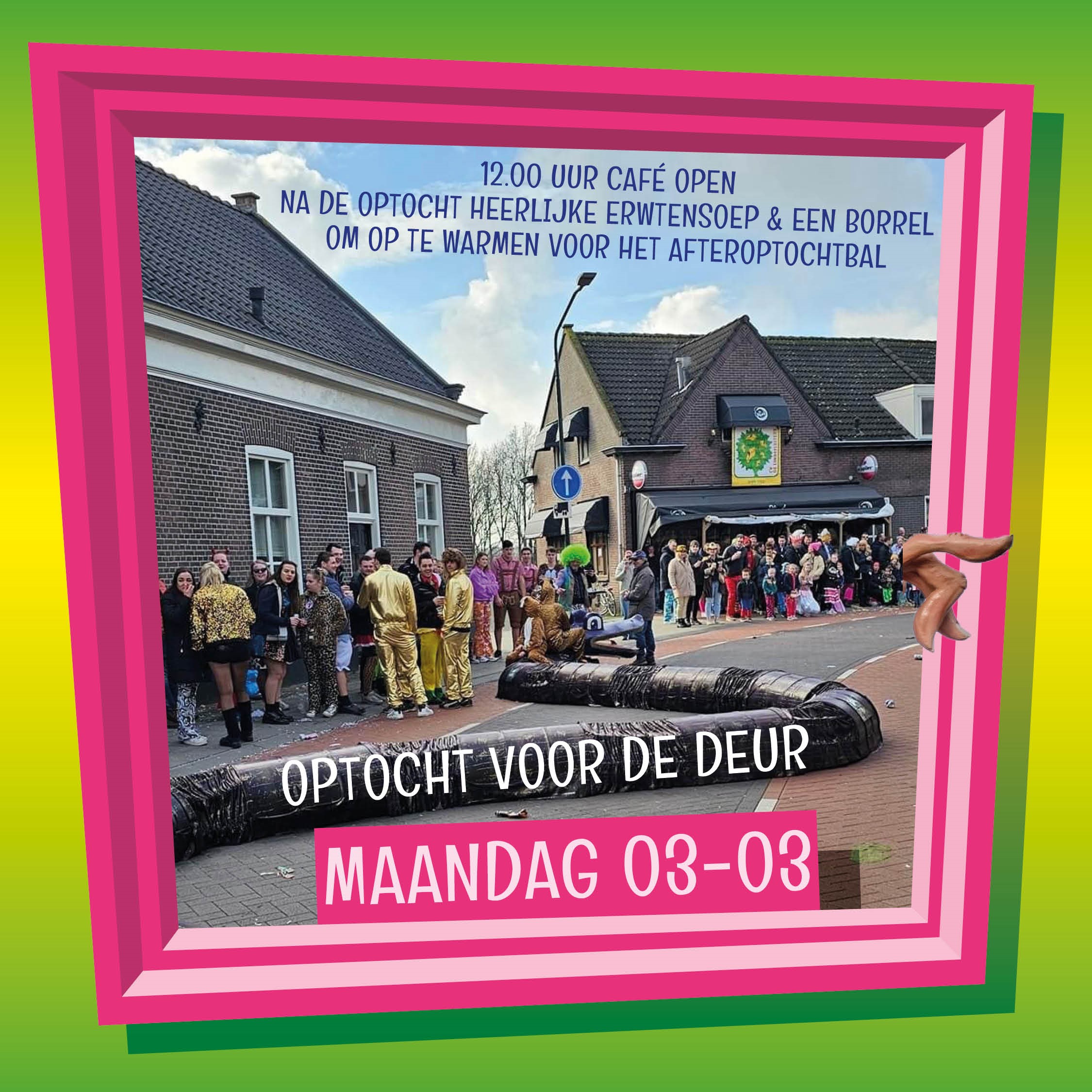 Optocht Erp bij De Paal voor de deur